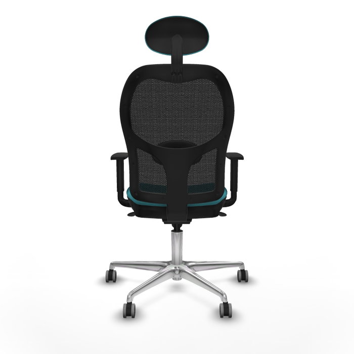 PIQUERAS Y CRESPO Silla de oficina Jorquera Sincro Turquesa y Negro PIQUERAS Y CRESPO Silla de oficina Jorquera Sincro Turquesa y Negro