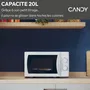 Candy CMW20SMW Microondas 20L Blanco 700W 5 Niveles Potencia Control Mecánico