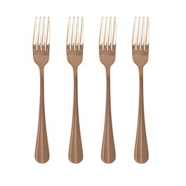 Set 4 Tenedores Mesa Acero Inox Celebrart Quid 2 mm-20,5 cm