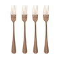 Set 4 Tenedores Mesa Acero Inox Celebrart Quid 2 mm-20,5 cm