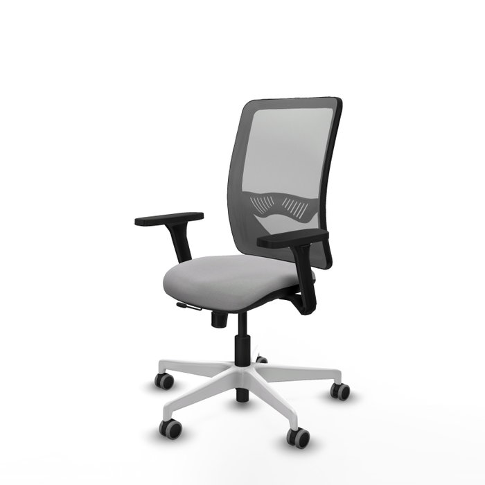 PIQUERAS Y CRESPO Silla de oficina Zulema con mecanismo Sincro/Traslack, Gris