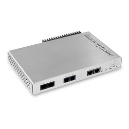 Innovaphone IP411 Mediagateway, 6 Canales VoIP, Codecs G.711/G.722/G.729A, 2 Puertos FXS, 1U Rack, PoE, Ethernet Gigabit, Color Gris