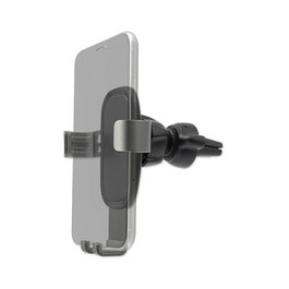 4smarts Soporte para Coche GRABBER 2.0 para Rejilla de Ventilación, Teléfono Móvil/Smartphone, Negro Gris