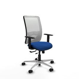 PIQUERAS Y CRESPO Silla de oficina Zulema Azul y Blanco