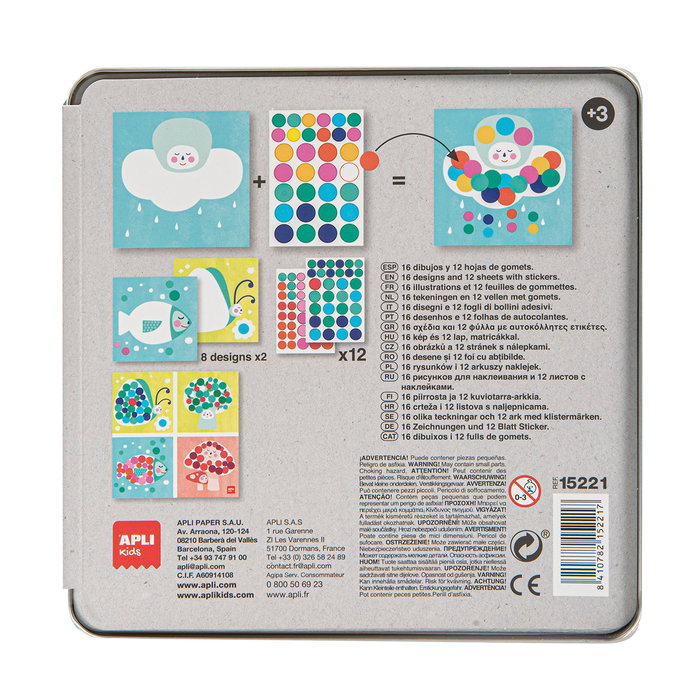 Apli Kids 15221 Juego Gomet Luna +3 Años