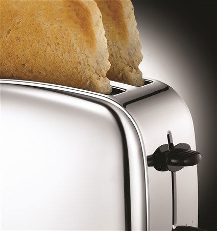 Russell Hobbs 23310-57 Tostador para Sándwiches Chester con Ranuras Anchas y Bandeja Recogemigas