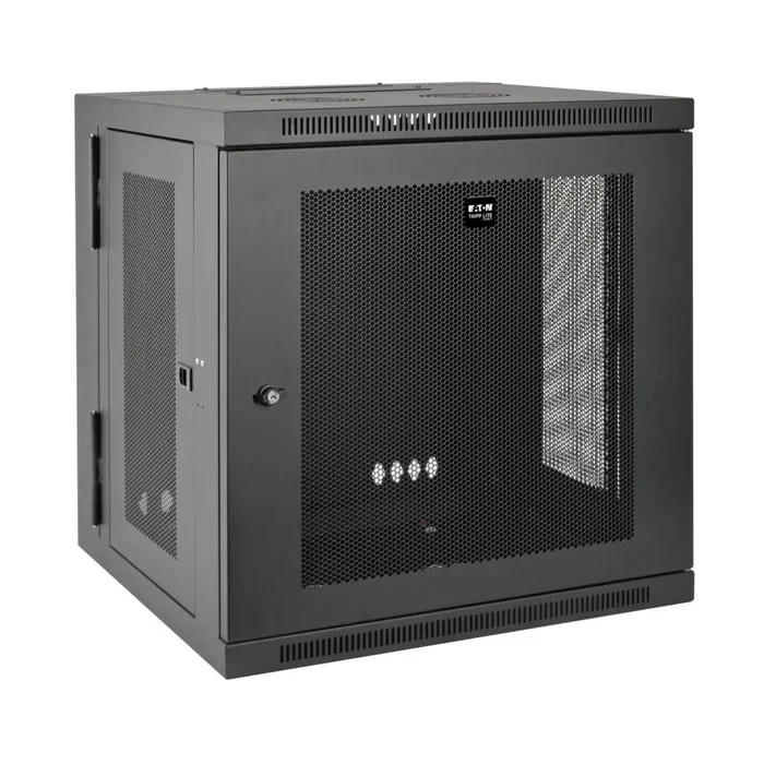 Tripp Lite SRW10US - Gabinete Armario Rack de Pared, 10U, Negro, para Equipo de 19", Capacidad 91 kg, Profundidad 52 cm