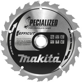 Makita B-62985 EFFICUT Hoja de sierra circular 165x20x25Z