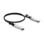 DeLOCK Cable Twinax QSFP28 a QSFP28 100 Gbps 1 m Negro