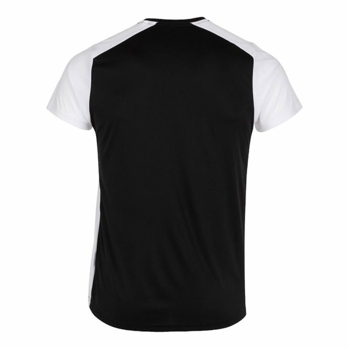 Camiseta Deportiva de Manga Corta Joma Sport Record II Negro (S)