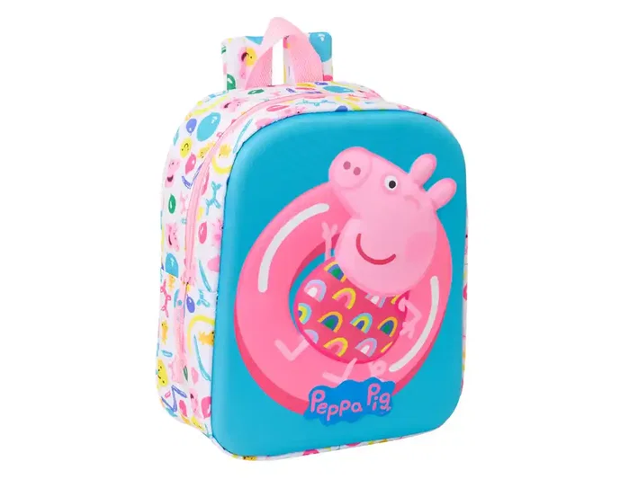 Safta Mochila de Guardería 3D Peppa Pig Safta Mochila de Guardería 3D Peppa Pig