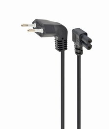 GEMBIRD Cable de corriente 2c, paquete de 8 unidades, cable acordado para alimentación eléctrica