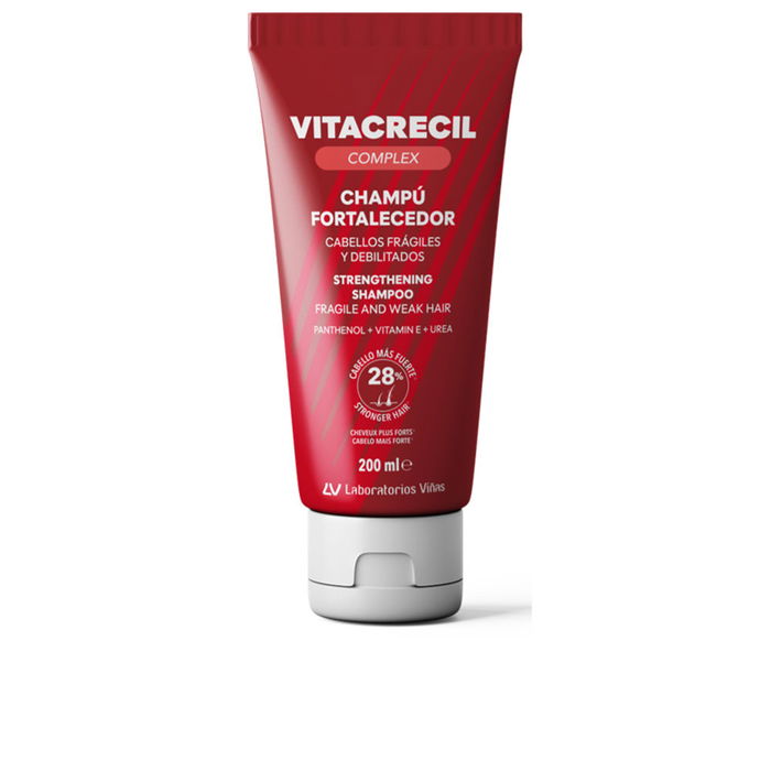 Vitacrecil Complex VITACRECIL COMPLEX champú fortalecedor 200 ml - Fortalece, antioxidante, hidratación profunda, con pantenol, dermatológicamente probado, sin colorantes