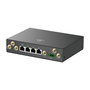 D-Link DWM-550-G Router Móvil 5G M2M VPN Wi-Fi 6 con 4 Puertos Gigabit, 6 Antenas Externas y Soporte 4G/5G/LTE, Negro