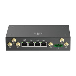 D-Link DWM-550-G Router Móvil 5G M2M VPN Wi-Fi 6 con 4 Puertos Gigabit, 6 Antenas Externas y Soporte 4G/5G/LTE, Negro