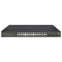LevelOne Switch Gestionado L2 GES-2128P, 24 Puertos Gigabit PoE+ (30W), 4 SFP, Montaje en Rack 19", 380W, 56 Gbit/s