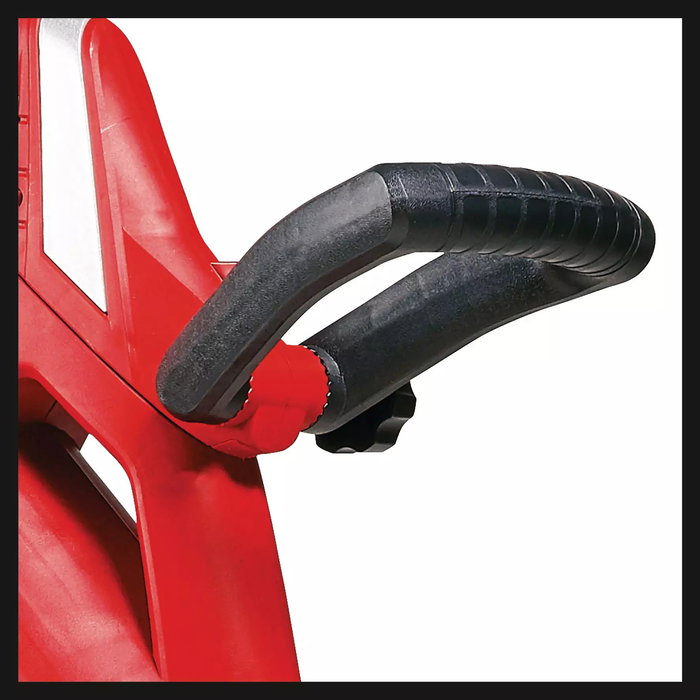 Soplador aspirador de hojas inalámbrico einhell ge-cl 36 li e-solo, 36volt (2x18v) (rojo/negro, sin batería ni cargador)