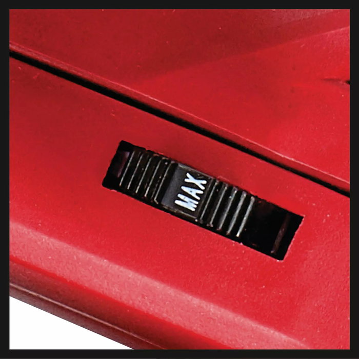 Soplador aspirador de hojas inalámbrico einhell ge-cl 36 li e-solo, 36volt (2x18v) (rojo/negro, sin batería ni cargador)