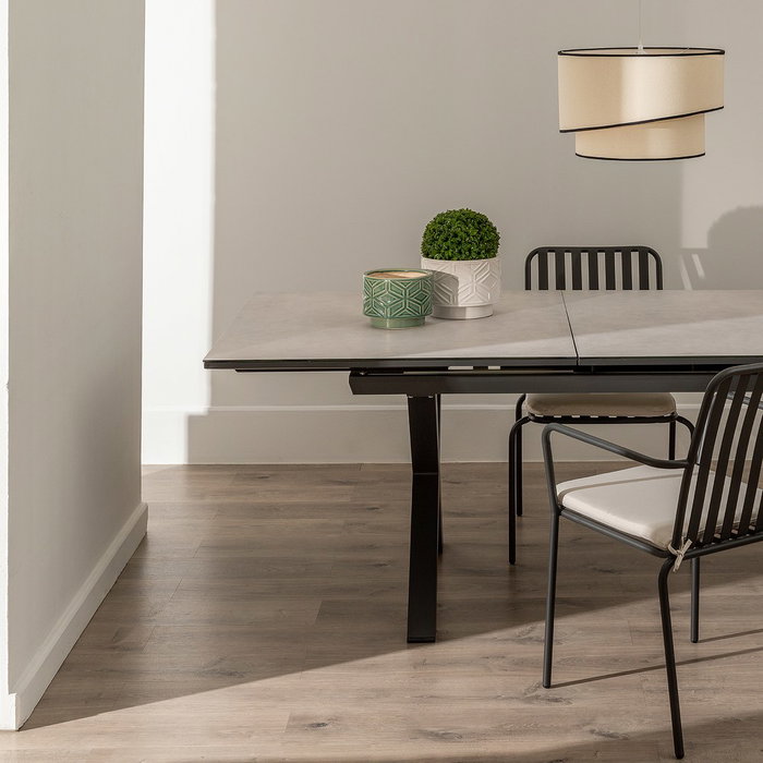 Mesa Comedor Extensible Blanco 180 X 100 X 77 cm