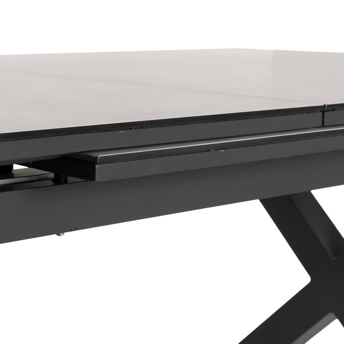 Ixia Mesa de Comedor Extensible Blanco 180 x 100 x 77 cm
