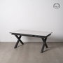 Ixia Mesa de Comedor Extensible Blanco 180 x 100 x 77 cm