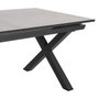 Ixia Mesa de Comedor Extensible Blanco 180 x 100 x 77 cm