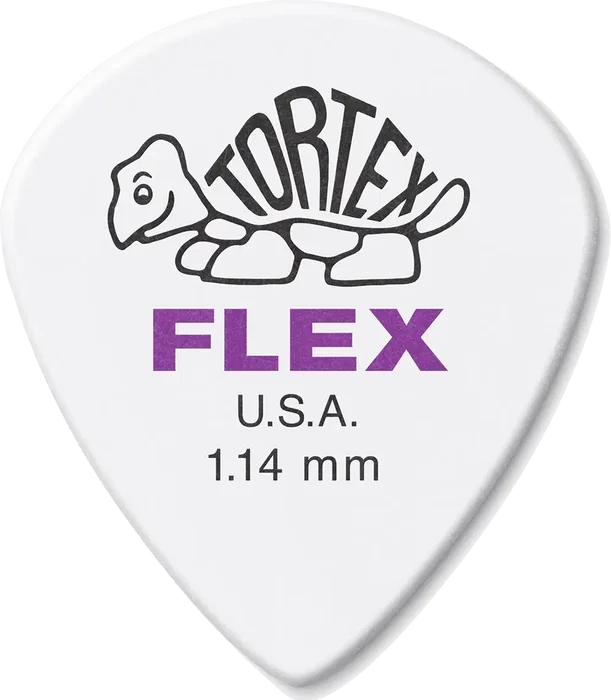 Dunlop Púas Tortex Flex Jazz III 1,14 Mm - Pack 72 Unidades