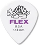 Dunlop Púas Tortex Flex Jazz III 1,14 Mm - Pack 72 Unidades