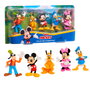 Just Play Disney Mickey Mouse Pack 5 Figuras Coleccionables No Articuladas 7,5 cm - Mickey, Minnie, Donald, Goofy y Pluto