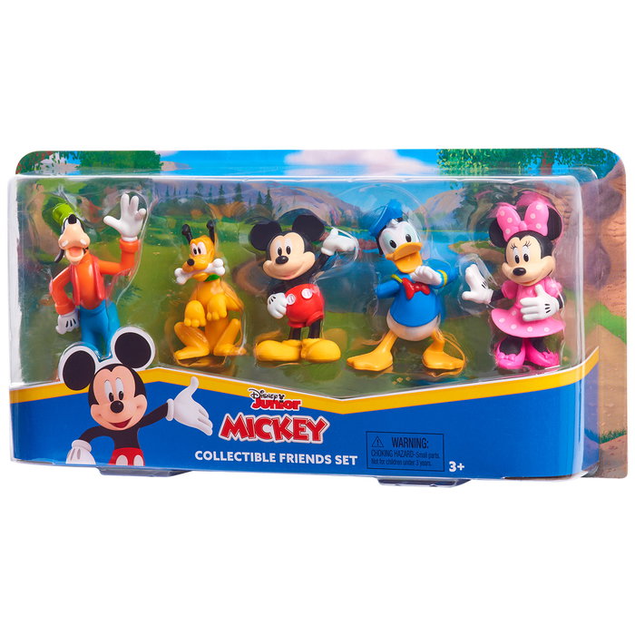 Just Play Disney Mickey Mouse Pack 5 Figuras Coleccionables No Articuladas 7,5 cm - Mickey, Minnie, Donald, Goofy y Pluto Just Play Disney Mickey Mouse Pack 5 Figuras Coleccionables No Articuladas 7,5 cm - Mickey, Minnie, Donald, Goofy y Pluto