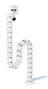 Neomounts ADS06-131WH Organizador Vertebral de Cables Blanco