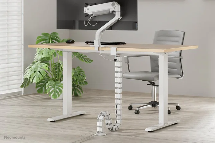 Neomounts ADS06-131WH Organizador Vertebral de Cables Blanco