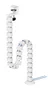 Neomounts ADS06-131WH Organizador Vertebral de Cables Blanco