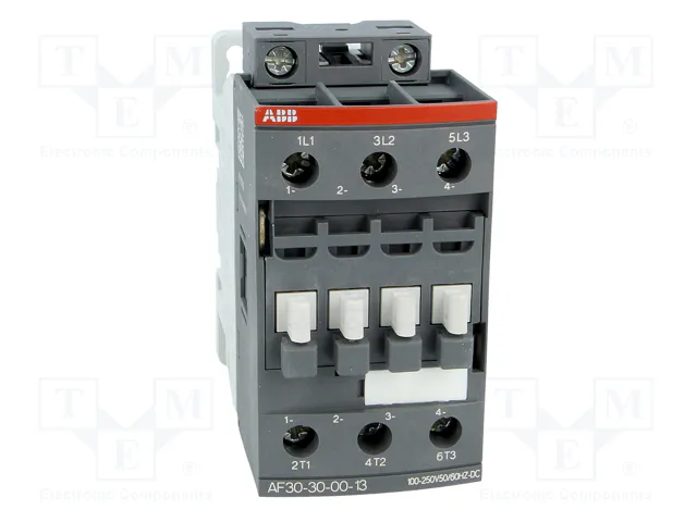 ABB AF Contactor 3-polar 30A 100-250VAC/VDC