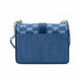 Bolso Bandolera Michael Kors GREENWICH Azul 21 x 15 x 8 cm