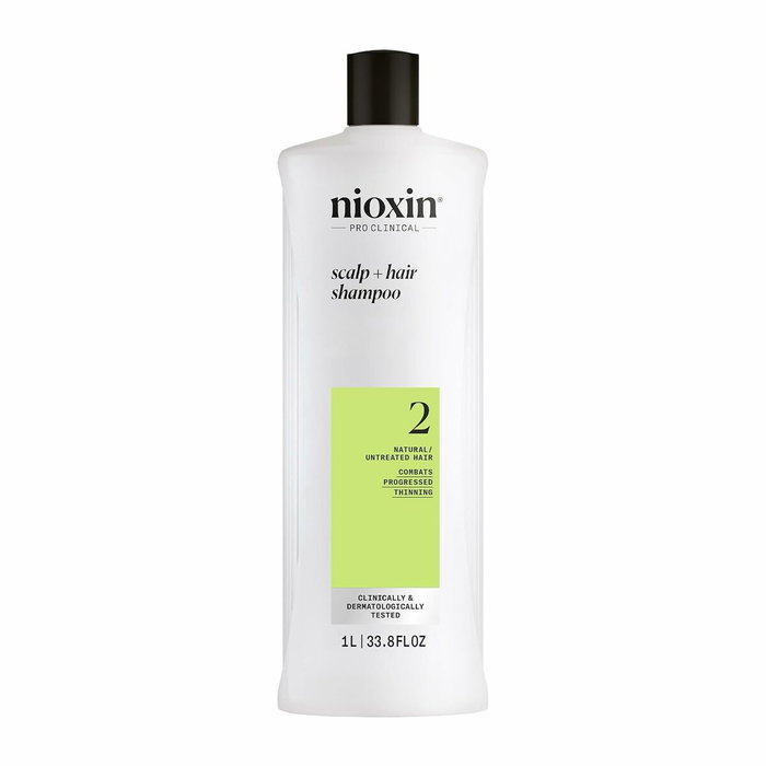 Nioxin Sistema 2 Champú para Cabello Natural con Debilitamiento Avanzado 1000 ml