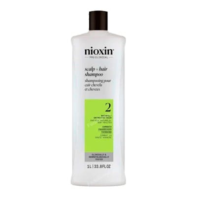 Nioxin Sistema 2 Champú para Cabello Natural con Debilitamiento Avanzado 1000 ml