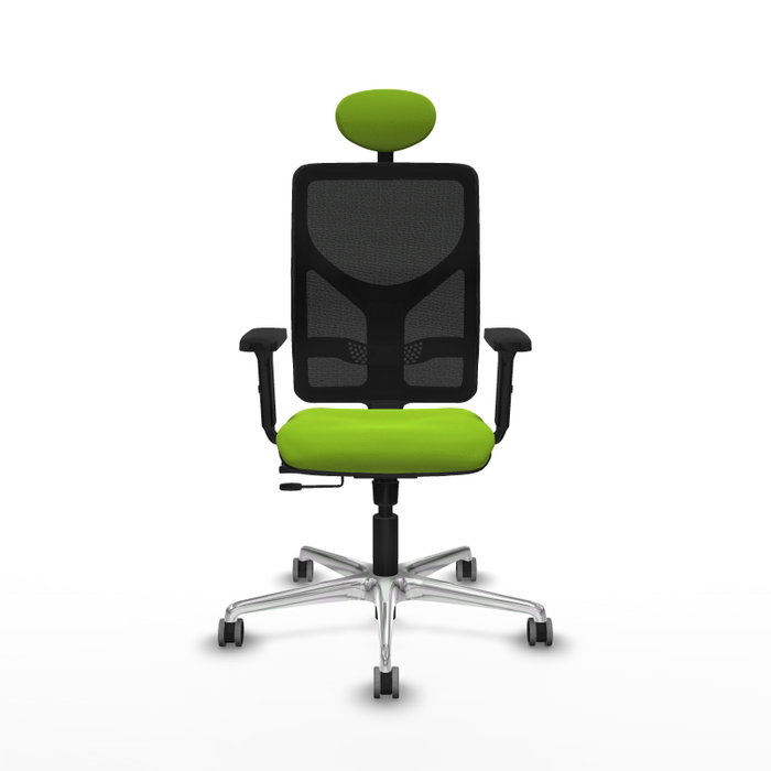 PIQUERAS Y CRESPO Silla de oficina Motilla Pistacho y Negro PIQUERAS Y CRESPO Silla de oficina Motilla Pistacho y Negro