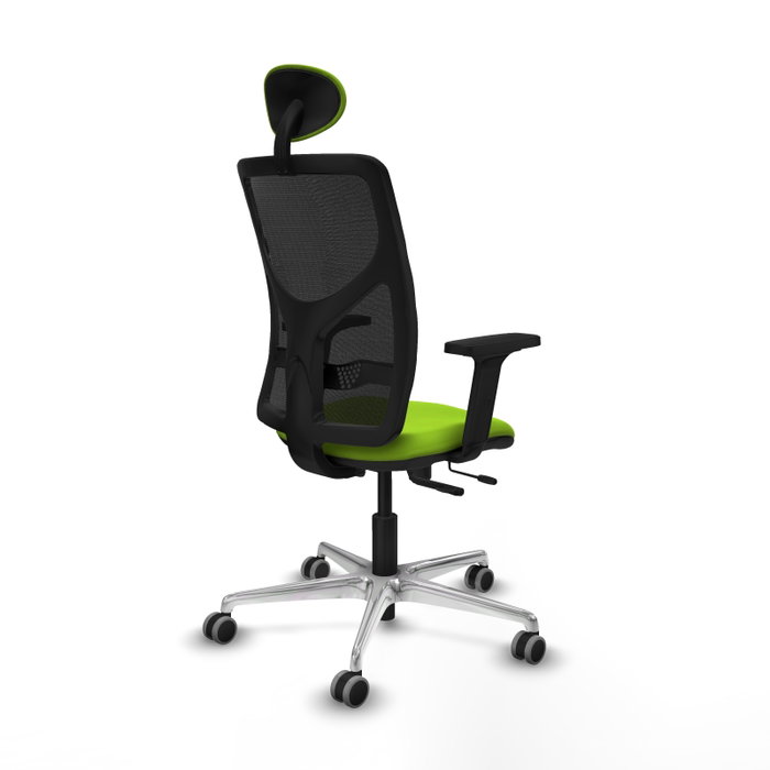 PIQUERAS Y CRESPO Silla de oficina Motilla Pistacho y Negro PIQUERAS Y CRESPO Silla de oficina Motilla Pistacho y Negro