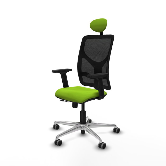 PIQUERAS Y CRESPO Silla de oficina Motilla Pistacho y Negro PIQUERAS Y CRESPO Silla de oficina Motilla Pistacho y Negro
