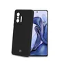 Celly CROMO972BK - Funda para Xiaomi 11T - Compatible con pantalla de 16,9 cm (6.67") - Negro - Material TPU, microfibra y silicona - Resistente a golpes y rayones