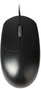 Rapoo N100 Ratón Óptico Negro Ergonómico Ambidiestro 1600 DPI USB