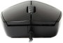 Rapoo N100 Ratón Óptico Negro Ergonómico Ambidiestro 1600 DPI USB
