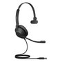 Jabra Evolve2 30 Auriculares Mono Alámbricos para Oficina y Centro de Llamadas - UC