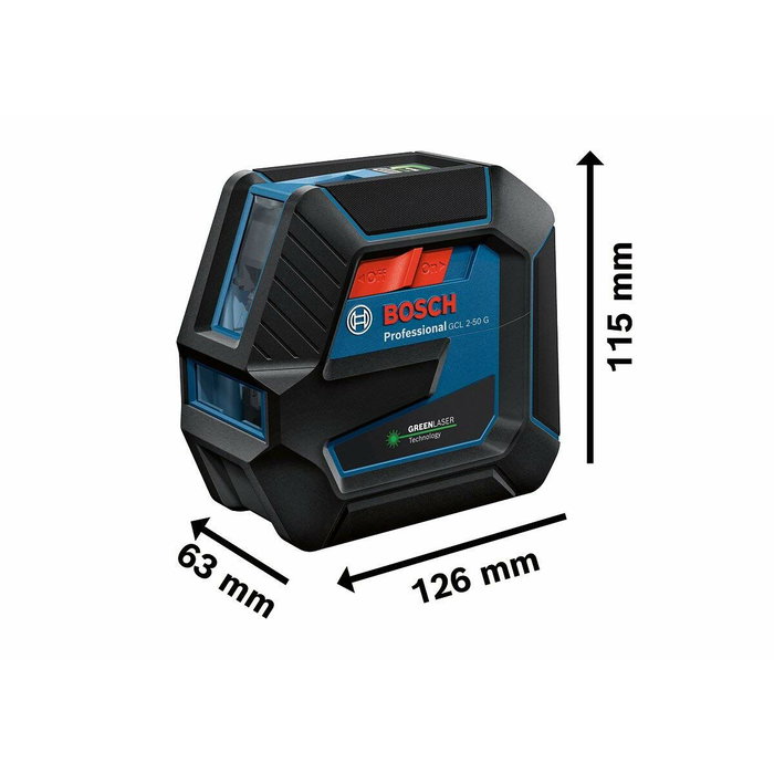 Bosch Professional Láser combinado haz verde GCL 2-50 G + RM 10 Bosch Professional Láser combinado haz verde GCL 2-50 G + RM 10