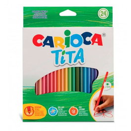Carioca Lápices De Colores Tita Estuche 24 Ud