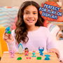 Just Play Disney 46112 - Set de 6 Figuras Coleccionables Stitch, Lilo & Scrump con 5 Accesorios como Tabla de Surf y Tocadiscos