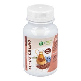 GHF Aceite de Lino 110 Perlas - Complemento Alimenticio para el Colesterol con Ácido Oleico