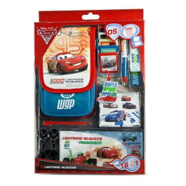 Indeca Pack de Accesorios Disney Cars 2 para DS Lite, DSi, DXL, 3DS y 3DS XL