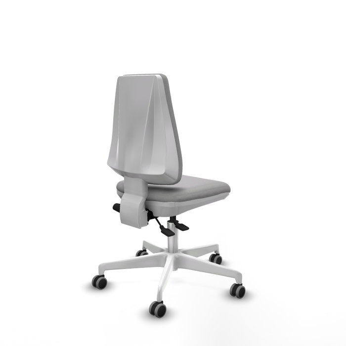 PIQUERAS Y CRESPO Silla de oficina Elche Gris claro con mecanismo Asincro PIQUERAS Y CRESPO Silla de oficina Elche Gris claro con mecanismo Asincro